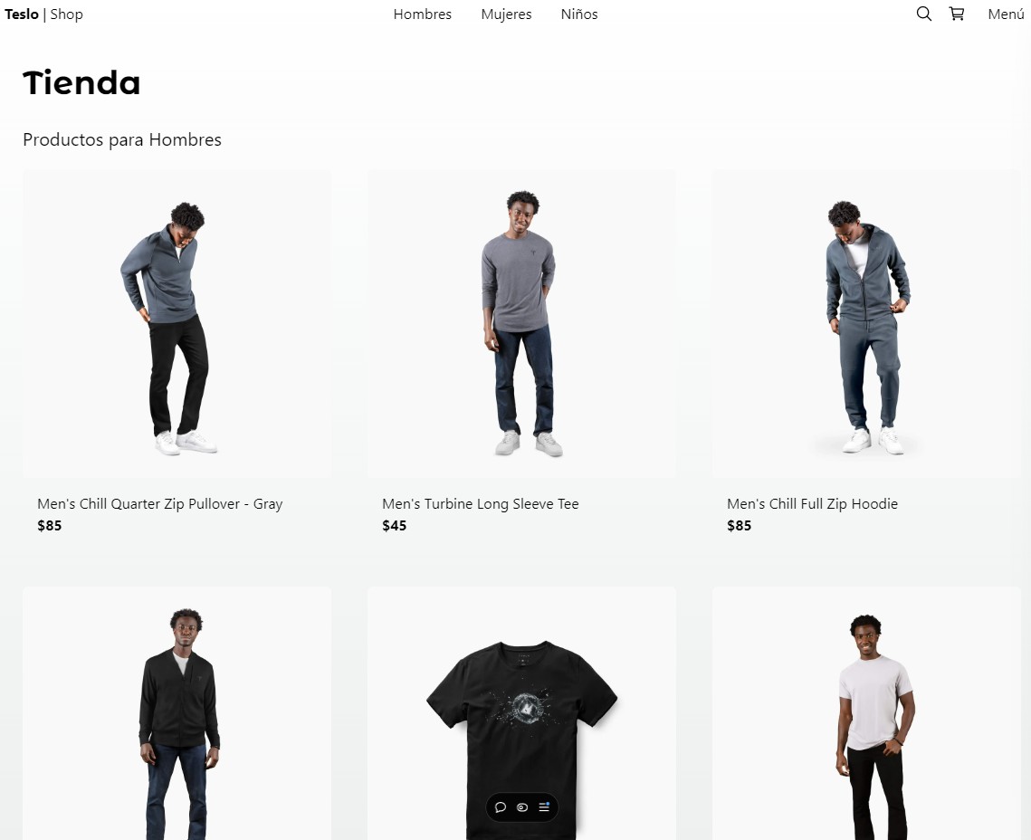 Teslo-Shop | Ecommerce